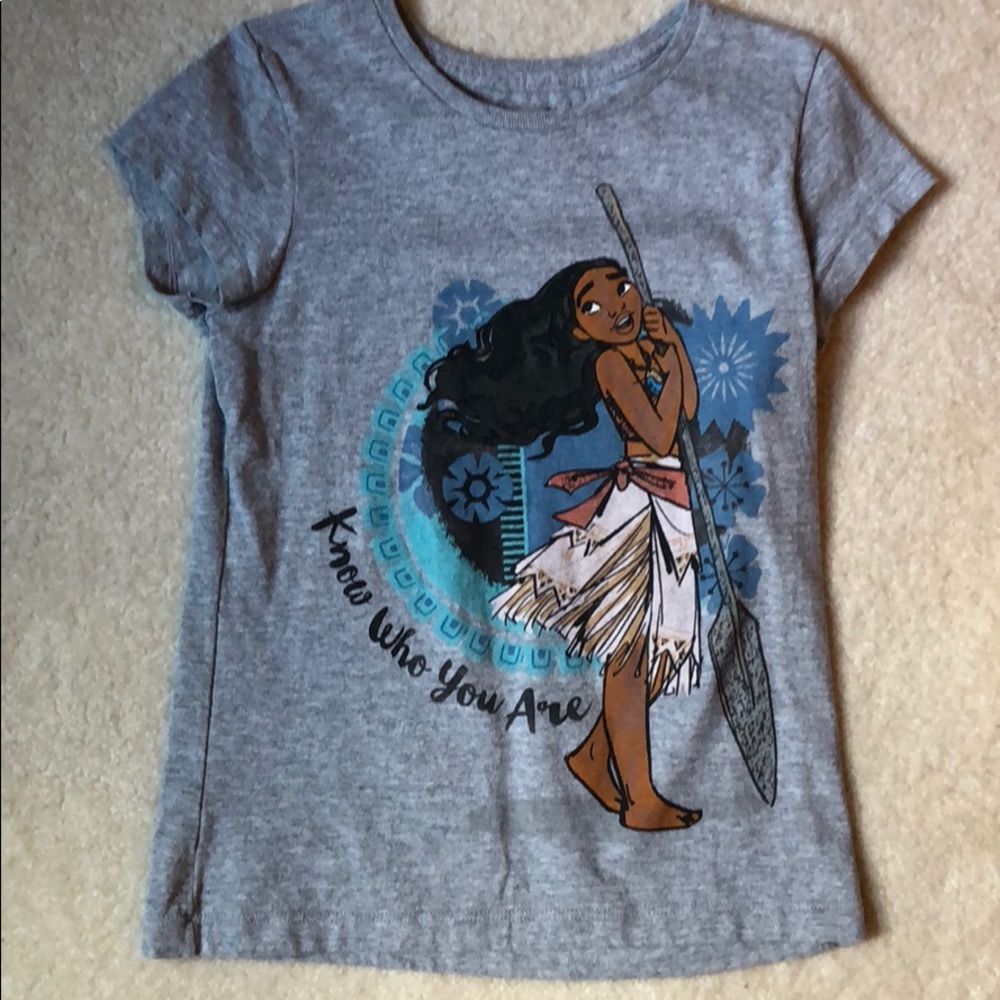 Disney Moana Girls T-shirt - size 7/8 - M